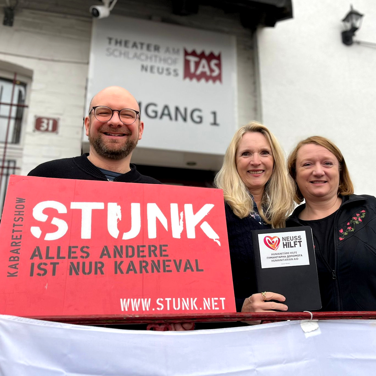 Tausend Dank, liebes STUNK Ensemble! NEUSS HILFT e.V.
